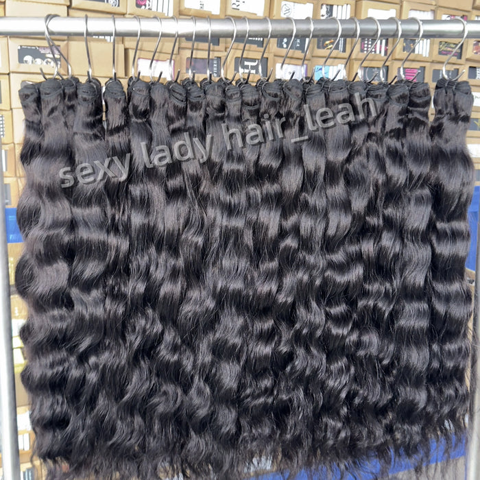 100% Unprocessed Raw Human Curly Hair Extensions Raw Wave Weft Bundles Vietnamese Burmese Curly for Party