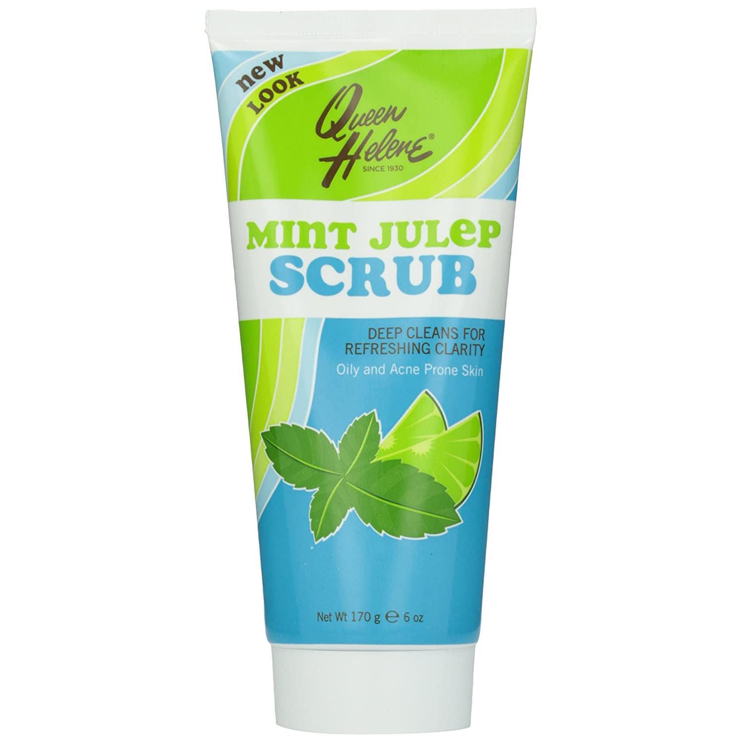 Queen Helene Refreshing Natural Facial Scrub Mint Julep - 6 Oz
