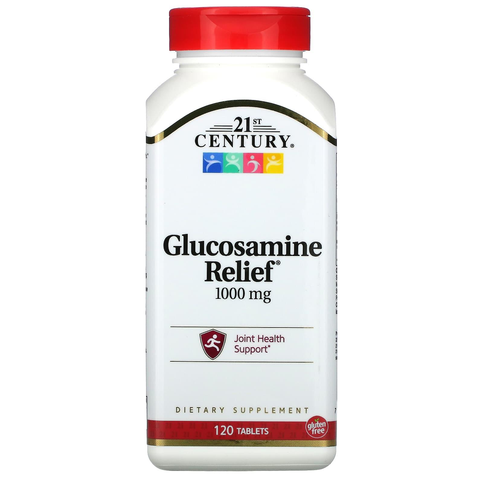 21st Century Glucosamine Relief, 1,000 Mg, 120 Tablets