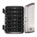 Ezy Dose Weekly 3X/Day Pill Organizer With Case, Assorted
