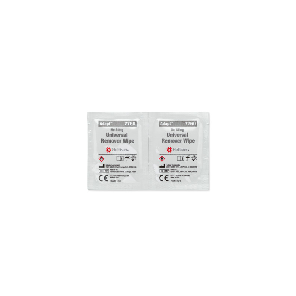 Hollister Adapt Universal Remover Wipes 50