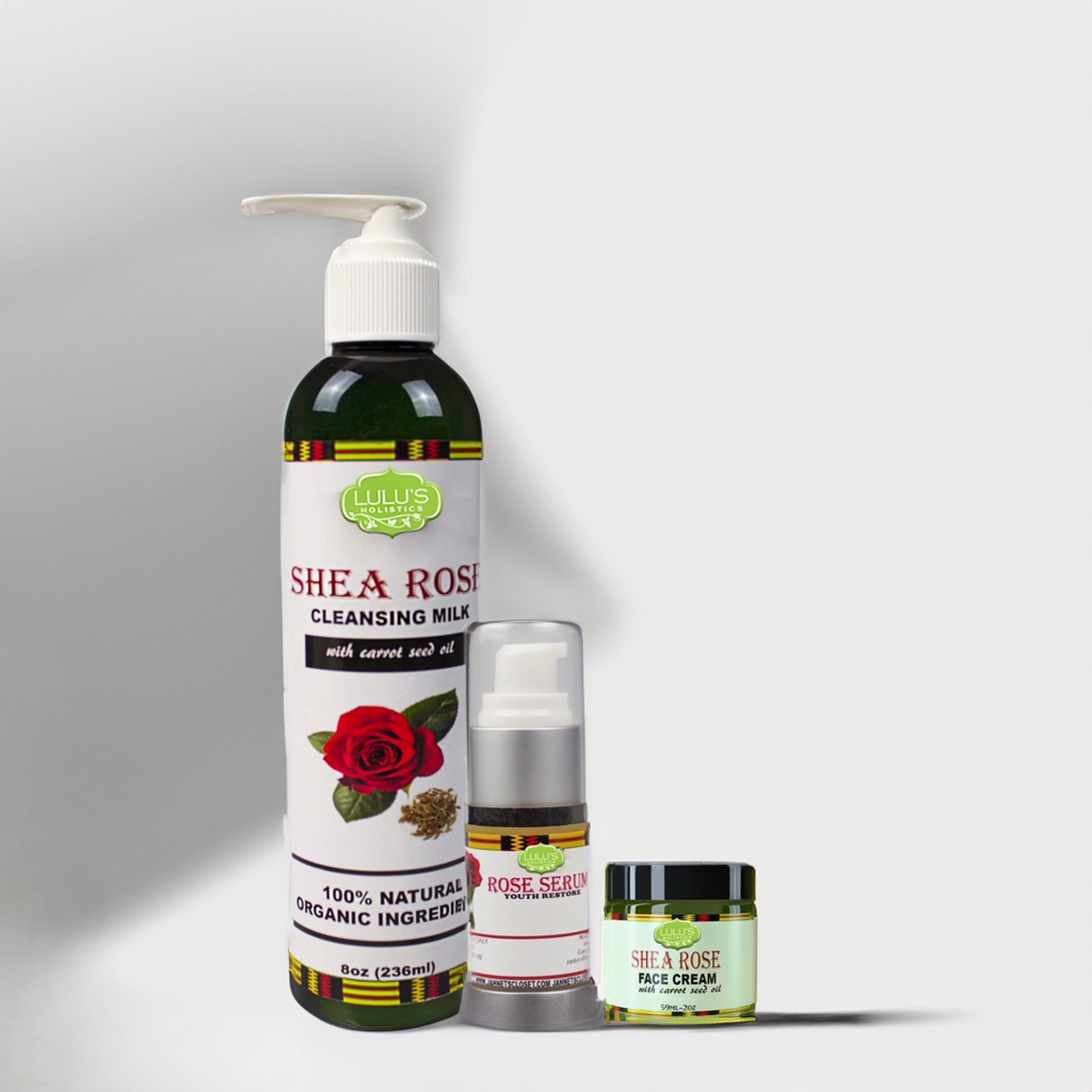 Rose Radiance Skin Trio – Cleanse, Hydrate & Brighten