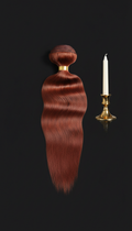 Silk Straight Synthetic Blend Weave Bundle