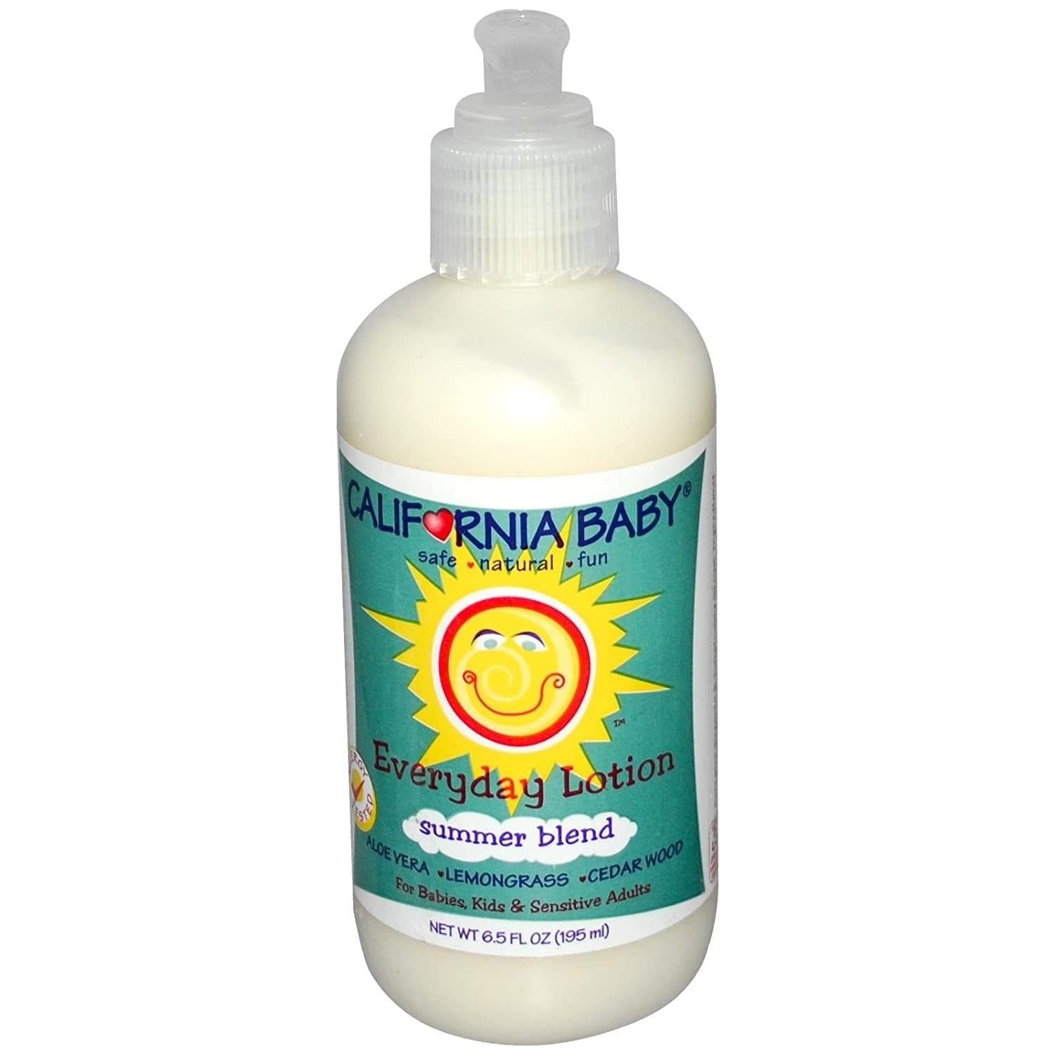 California Baby Summer Lotion, Citronella 195ML