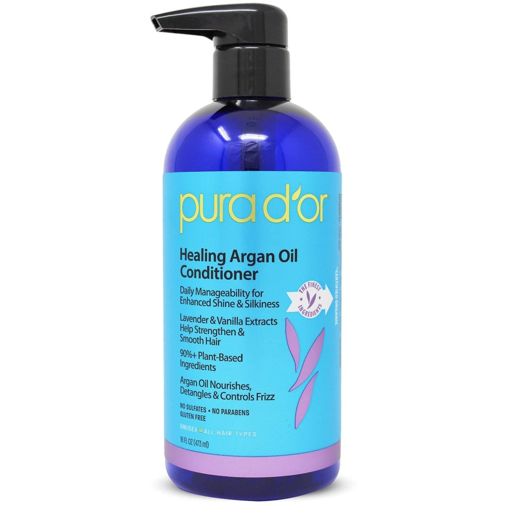 Pura D'or Healing Conditioner For Dry, Damaged, Frizzy Hair