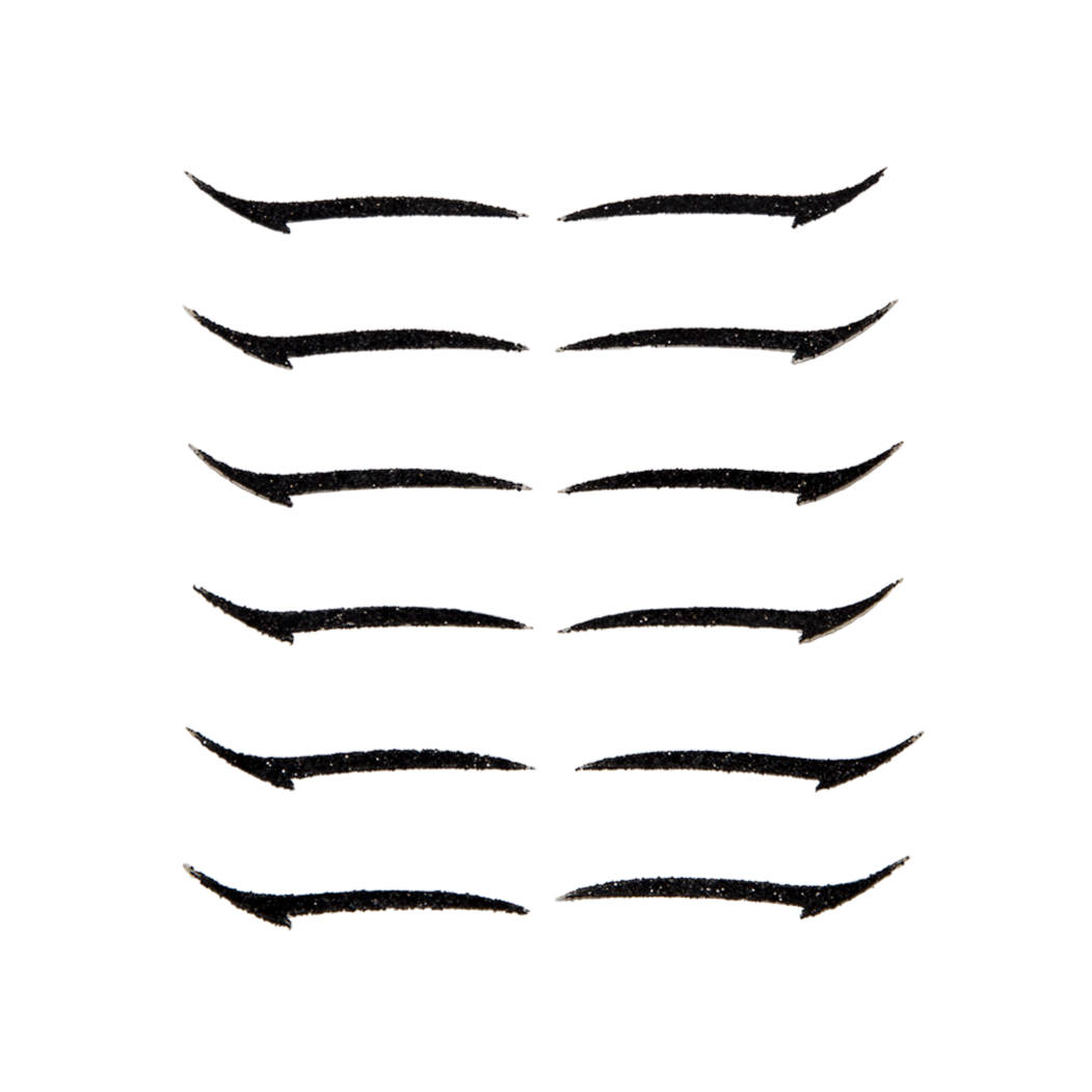 #1 Best-Seller Winged Set Eyeliner Sticker – Basic Black (6 Pairs)