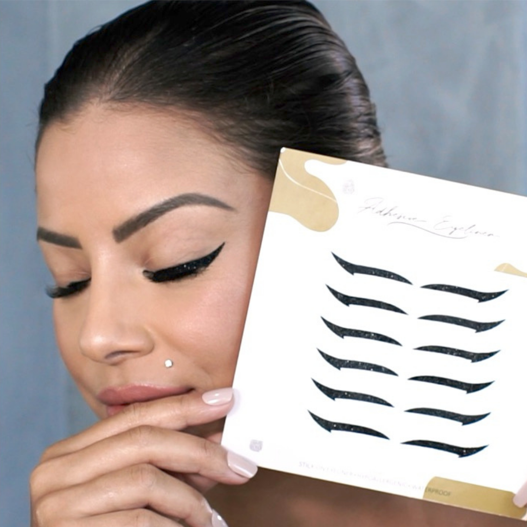 #2 Best-Seller Cat-Eye Set Eyeliner Sticker – Classic Black (6 Pairs)