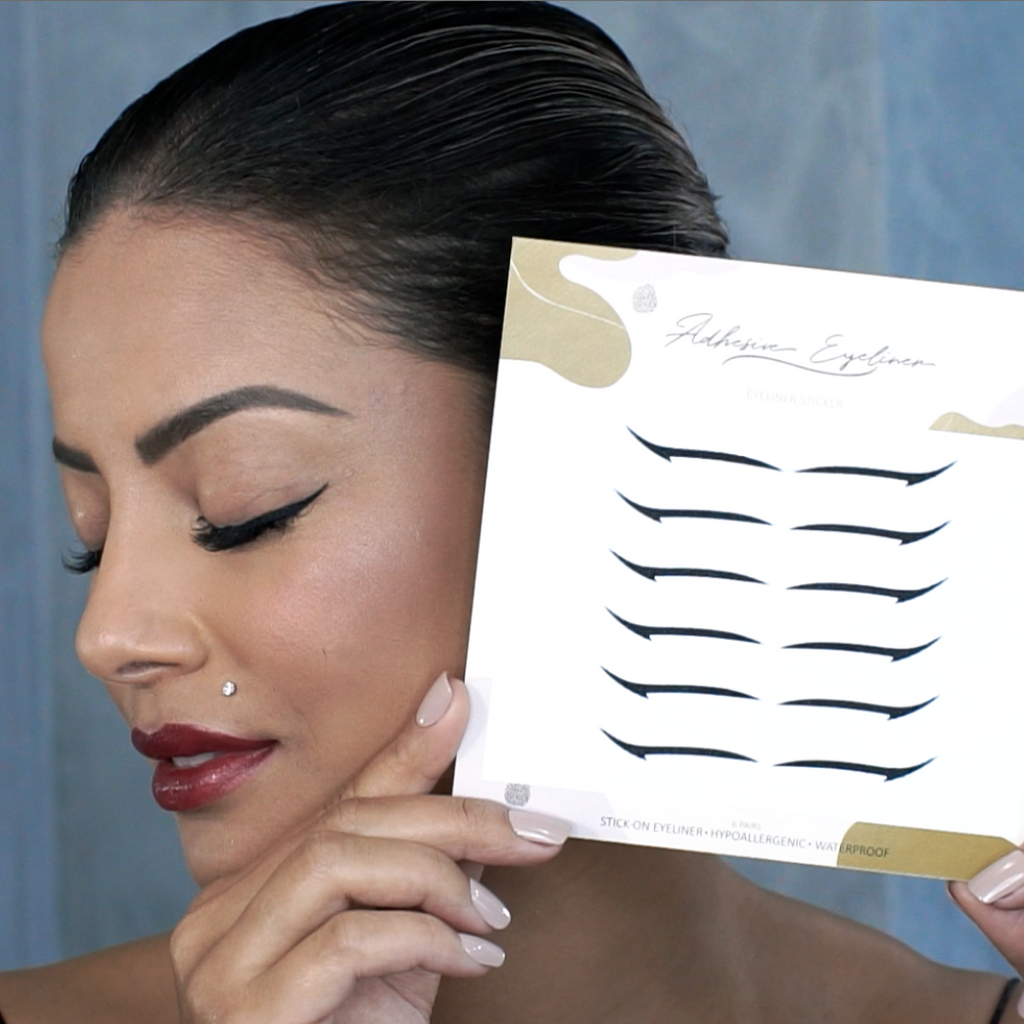 #1 Best-Seller Winged Set Eyeliner Sticker – Basic Black (6 Pairs)