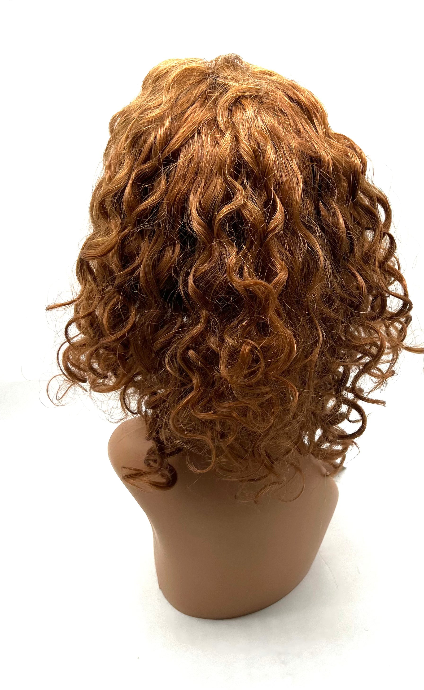 VIP Remy Human Hair Lace Front Wig '500', Curly, 15"