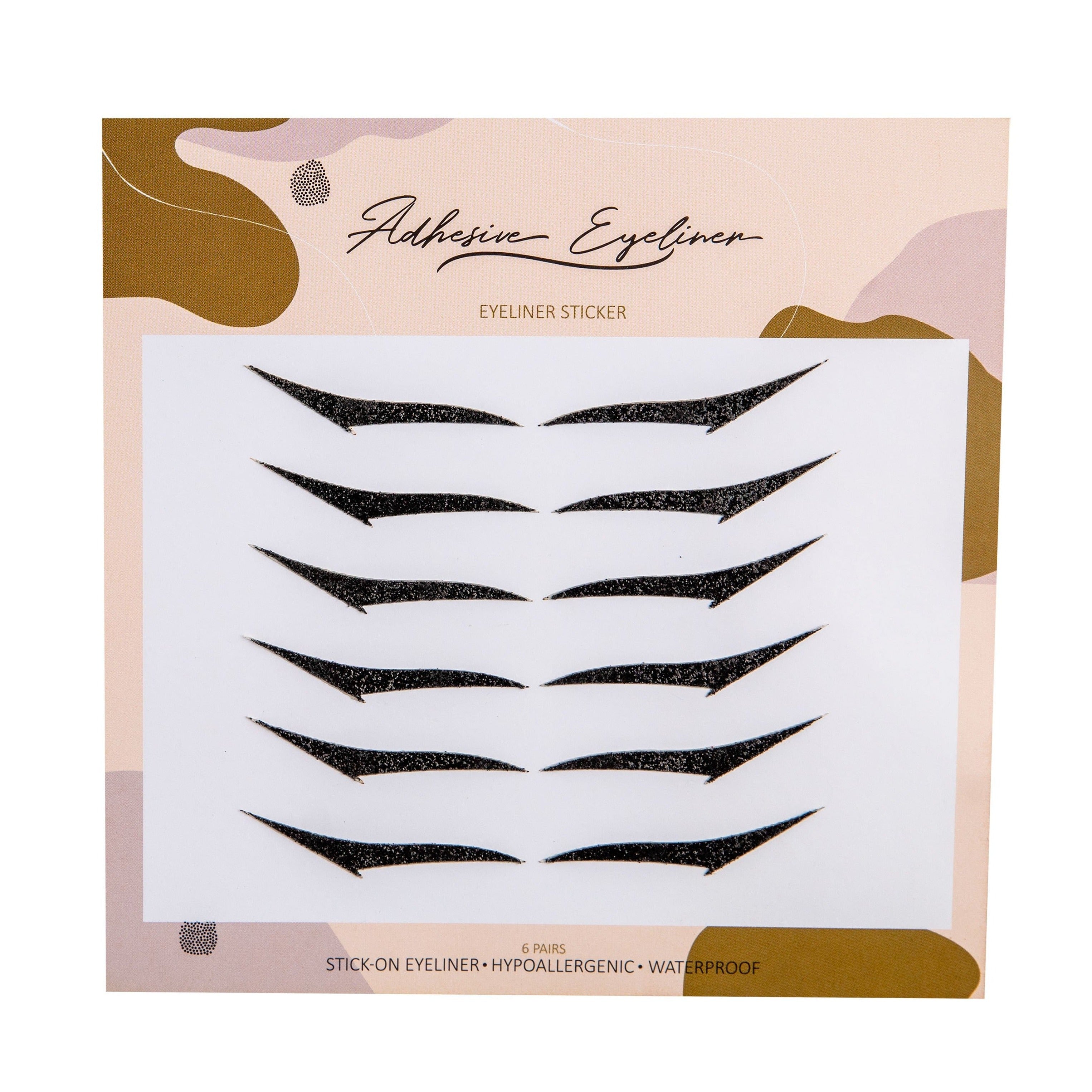 #3 Best-Seller Lifted Wing Set Eyeliner Sticker – Kitten Black (6 Pairs)