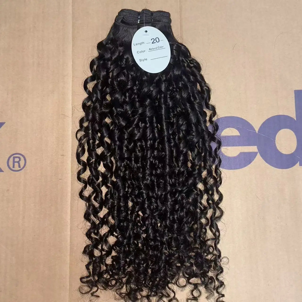 Natural Wavy Curl Raw Vietnamese Hair Wholesale Body Deep Straight Remy Human Hair Weft Bundles Kinky Pixie Burmese Curly