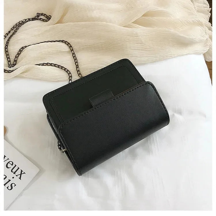 Fashion Brand Women's Small Crossbody Bag | Lightweight PU Leather Messenger Bag (Flap Handbag Purse, Summer Travel Bag for Female)