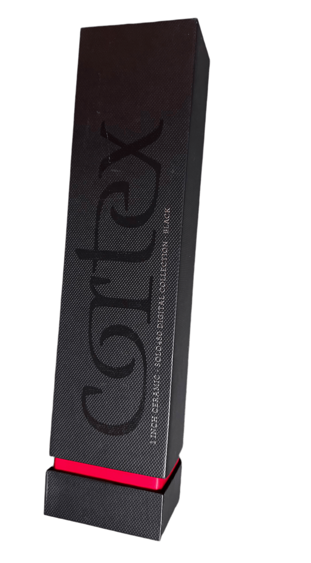 Cortex Solo Ceramic Flat Iron, 1-Inch, Black