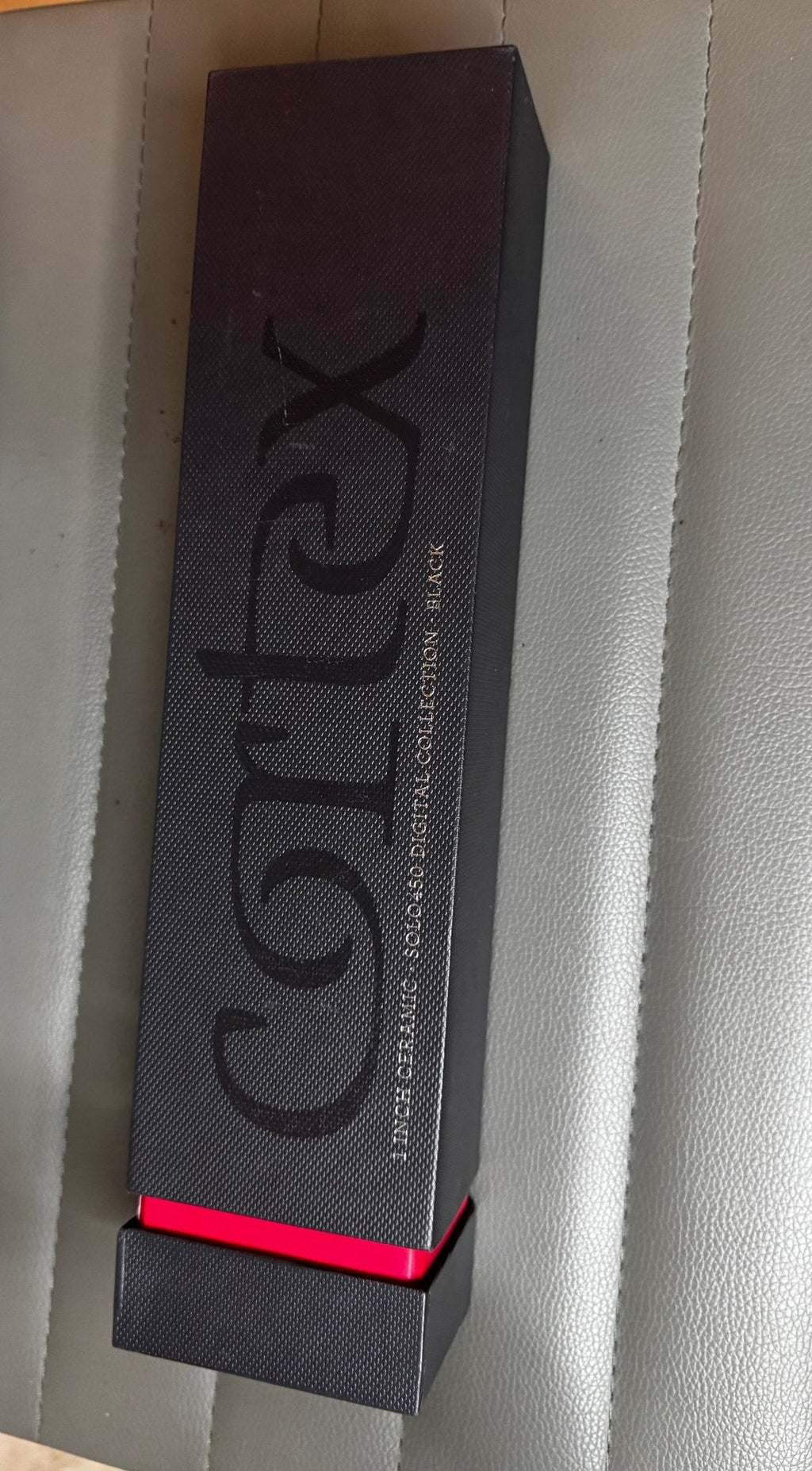 Cortex Solo Ceramic Flat Iron, 1-Inch, Black