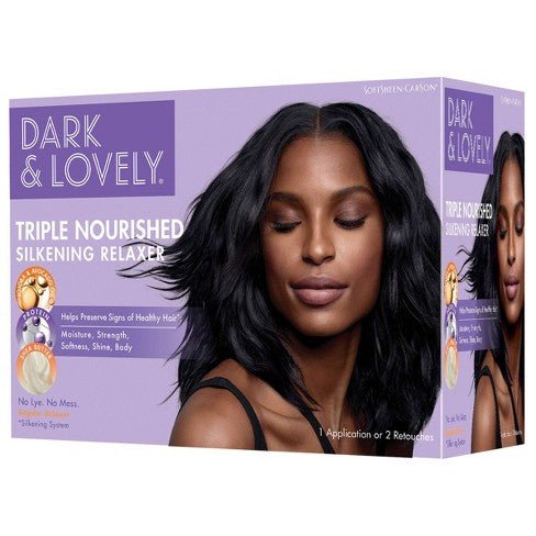 Dark & Lovely Triple Nourished Silkening Relaxer