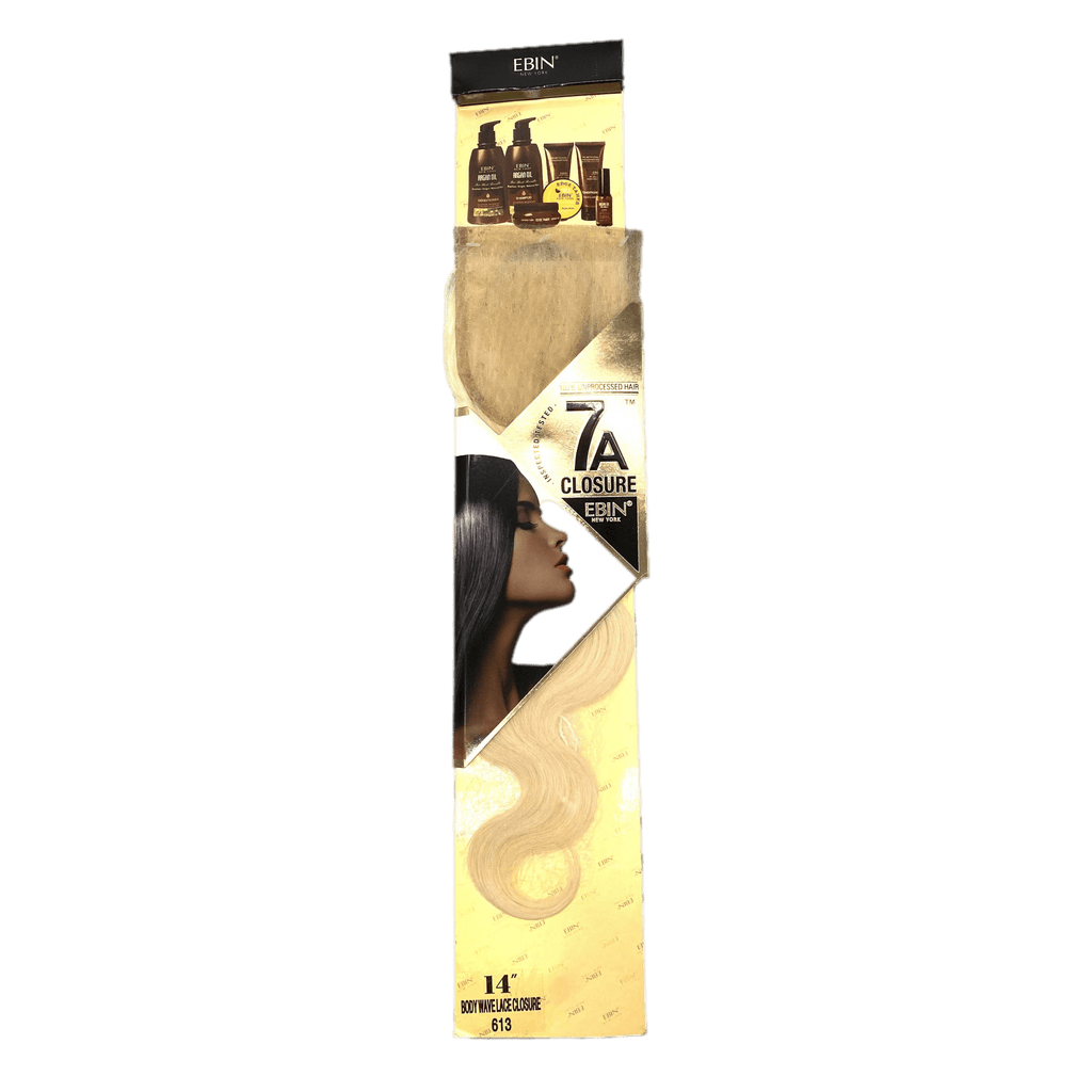 EBIN New York 4x4 Closure Body Wave 14'' (613)
