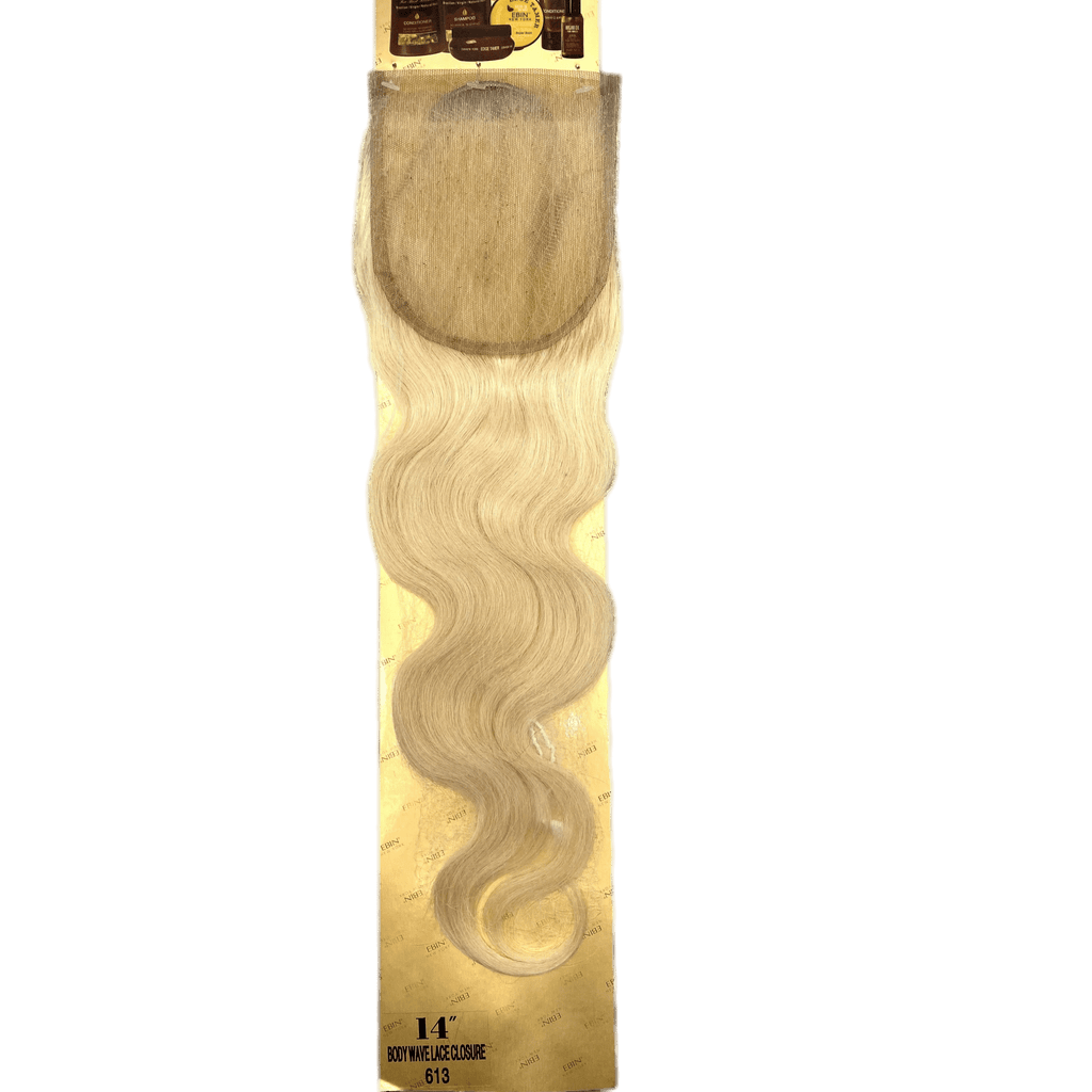 EBIN New York 4x4 Closure Body Wave 14'' (613)