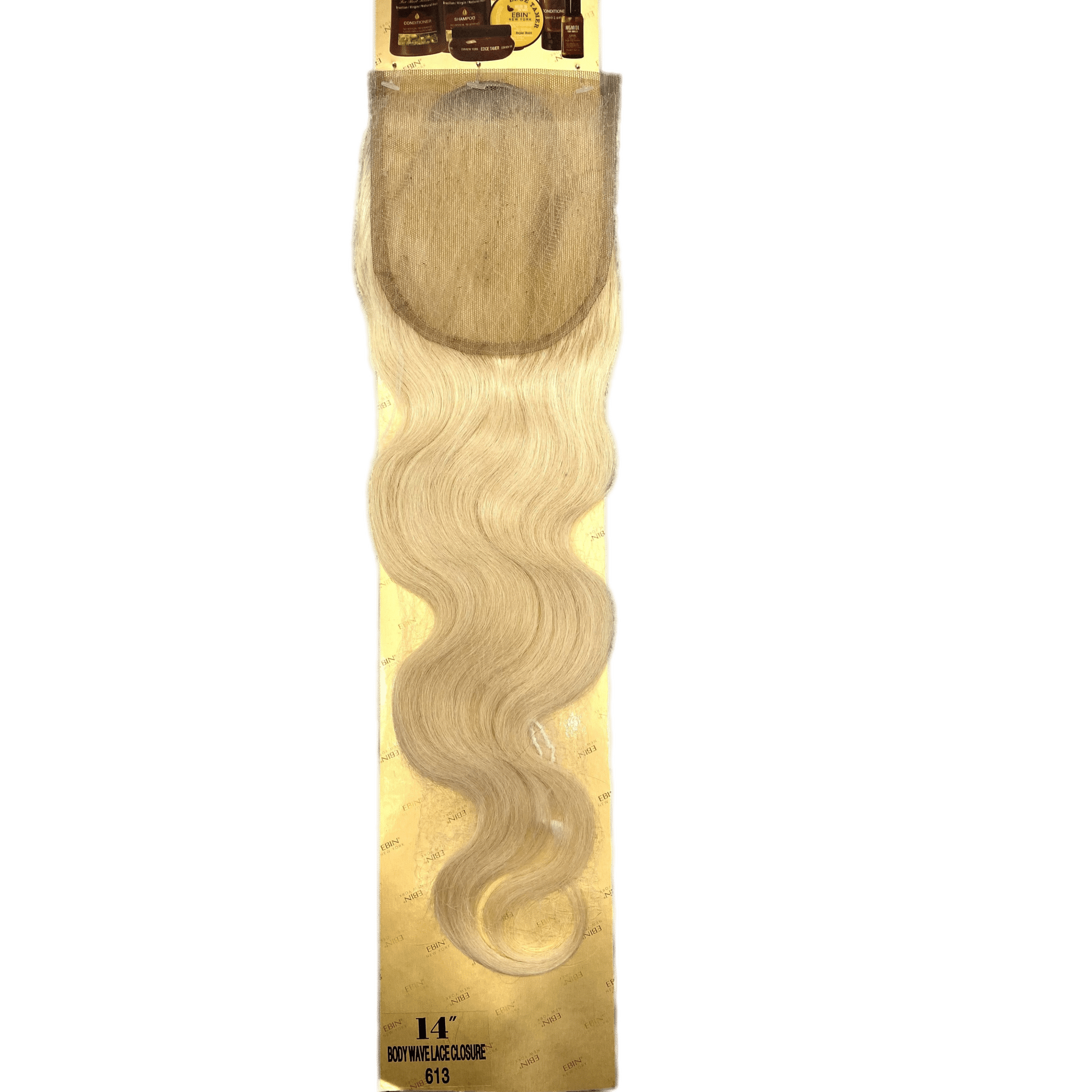 EBIN New York 4x4 Closure Body Wave 14'' (613)