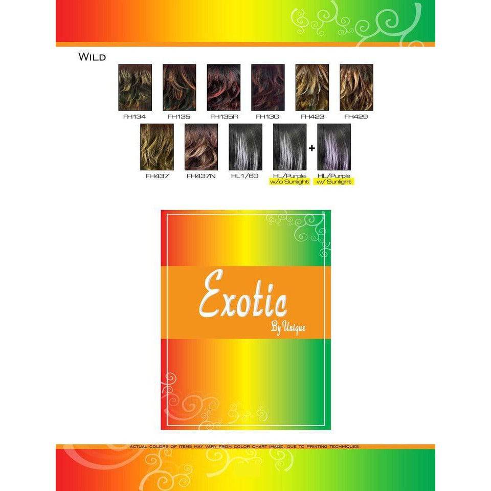 Unique Exotic Collection Hot Wig