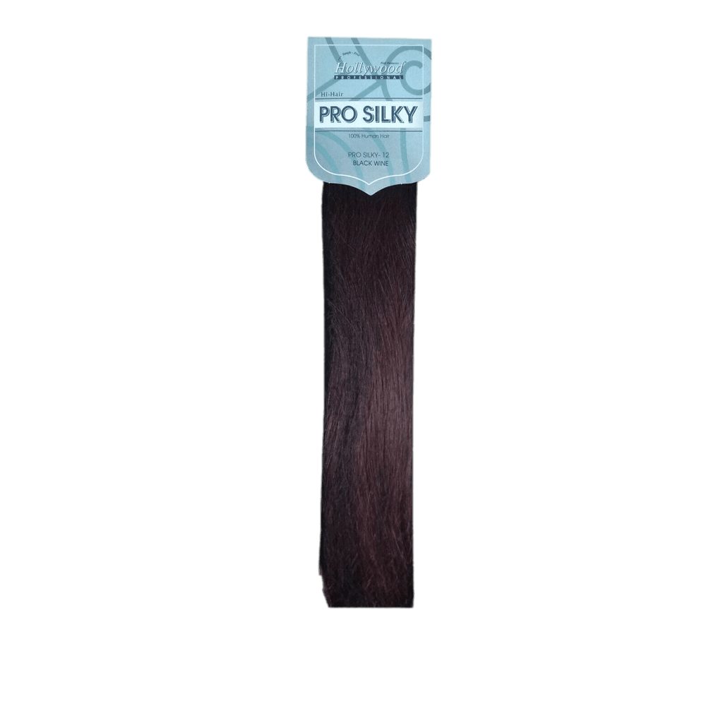 Hollywood 100% Human Hair Pro Silky Weavings 12"