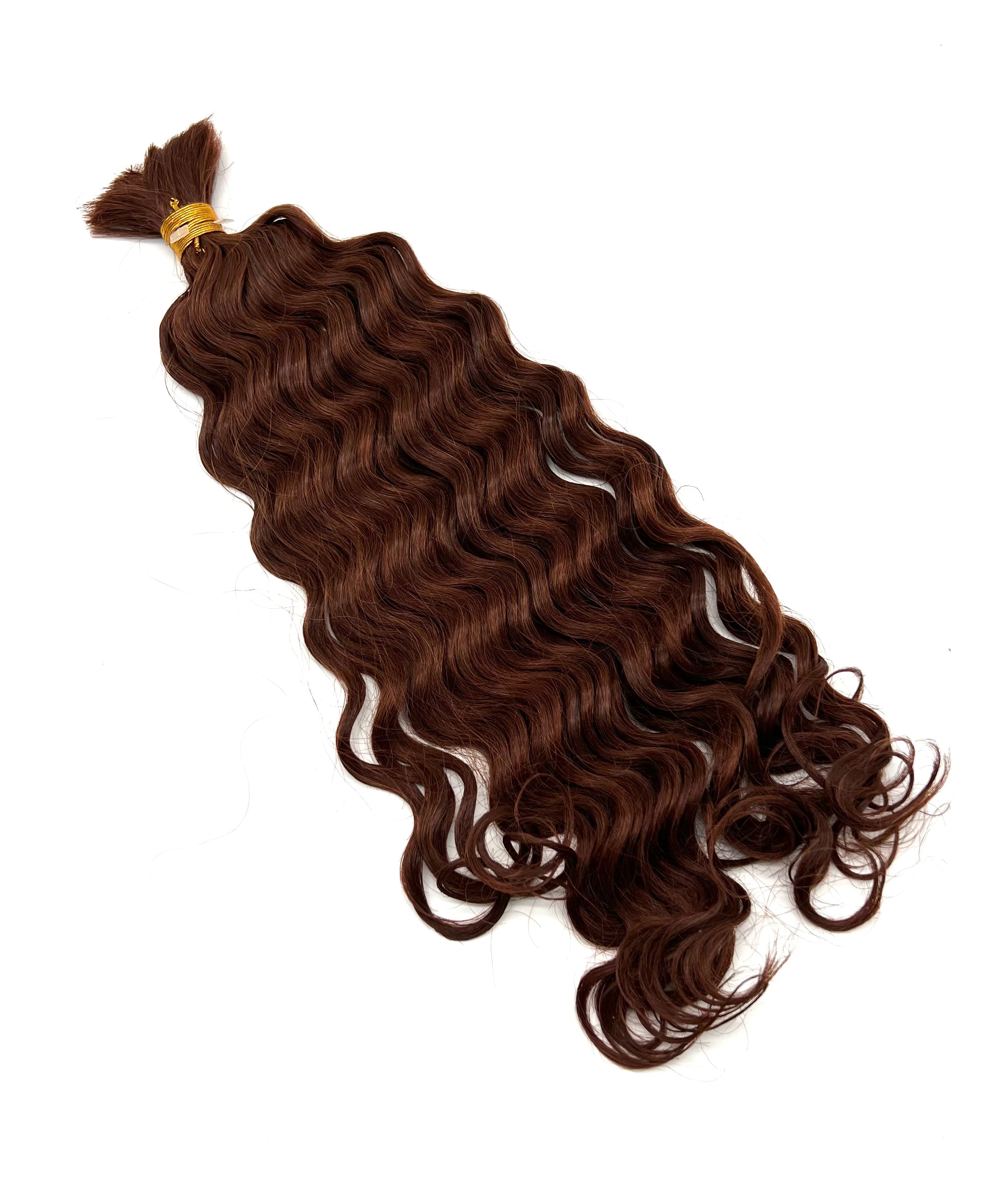 Unique's Human Hair New Deep Bulk 18"