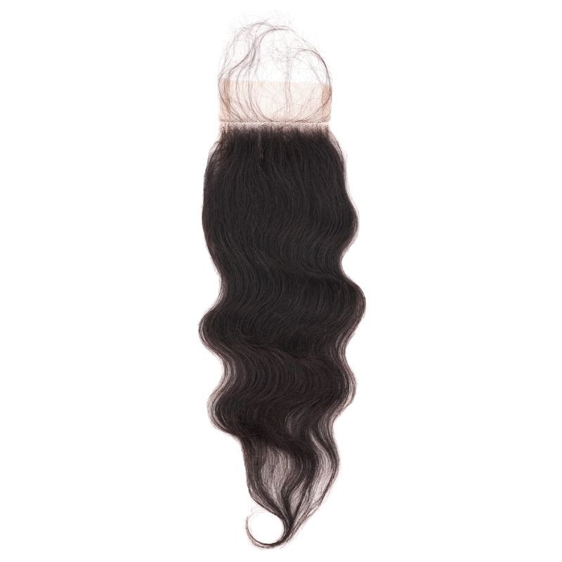 Raw Indian Curly 5x5 Transparent Lace Closure