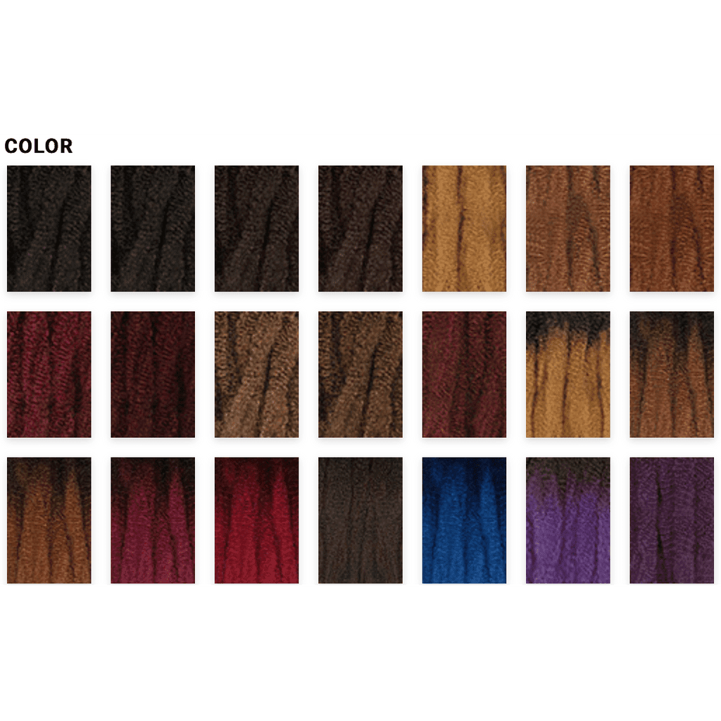 Janet Collection 2X Mambo Natural Born Locs, 18"