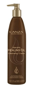 L'ANZA Keratin Healing Oil Cleansing Cream, 10.1 oz