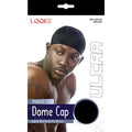 LQQKS Spandex Dome Cap, Black