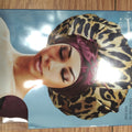 Luxurious Satin Tie Bonnet