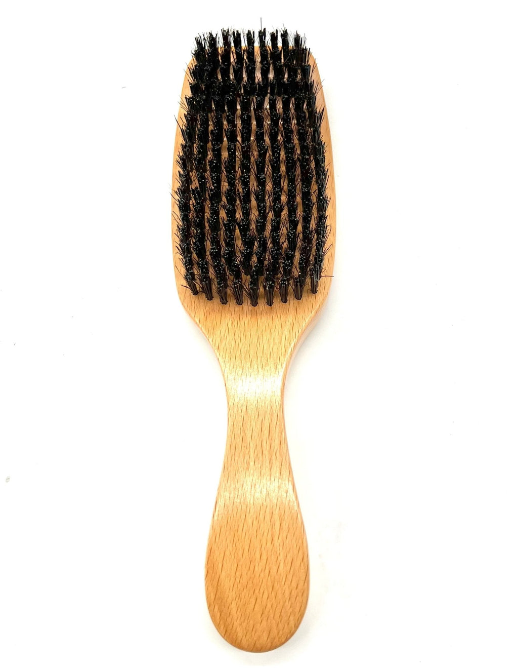 Men's Wood Grooming Wave Brush, Medium Hard Natural, 3 pc
