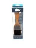 Men's Wood Grooming Wave Brush, Medium Hard Natural, 3 pc