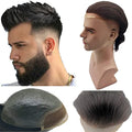 VIP Extensions BIO Style Men's Toupee, 100% Human Hair