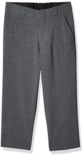 Calvin Klein Boys Flat-Front Bi-Stretch Pant Straight Leg Grey Heather Size 14