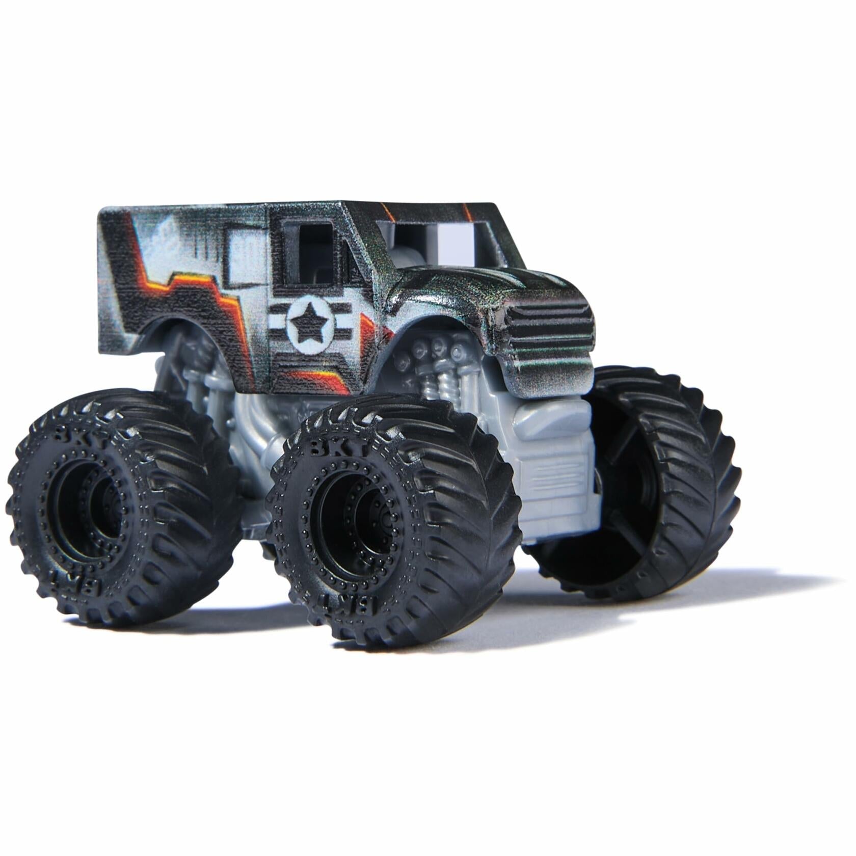 Monster Jam Marvel Mini Monster Truck 3-Pack Thor Black Panther Iron Man