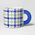 Room Essentials Stoneware 16oz Coffee Mug Cobalt Blue Green Ceramic