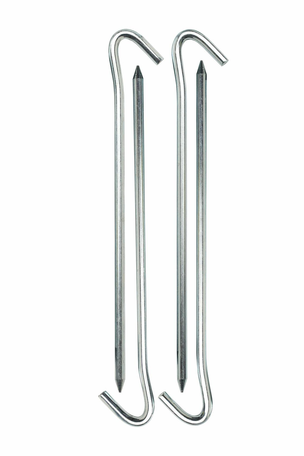 Coghlan's Steel Tent Pegs 7" 5mm Rust-Resistant Hook Top 4-Pack