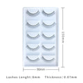 Practice Lashes for Training, Self-Adhesive Strips