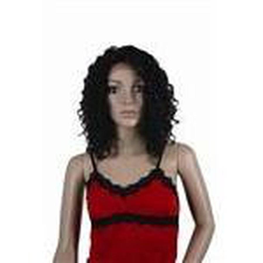 VIP Remy Human Hair Lace Front Wig '500', Curly, 15"