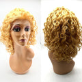 VIP Remy Human Hair Lace Front Wig '500', Curly, 15"