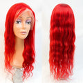 Rio Body Wave Front Lace Wig, Red