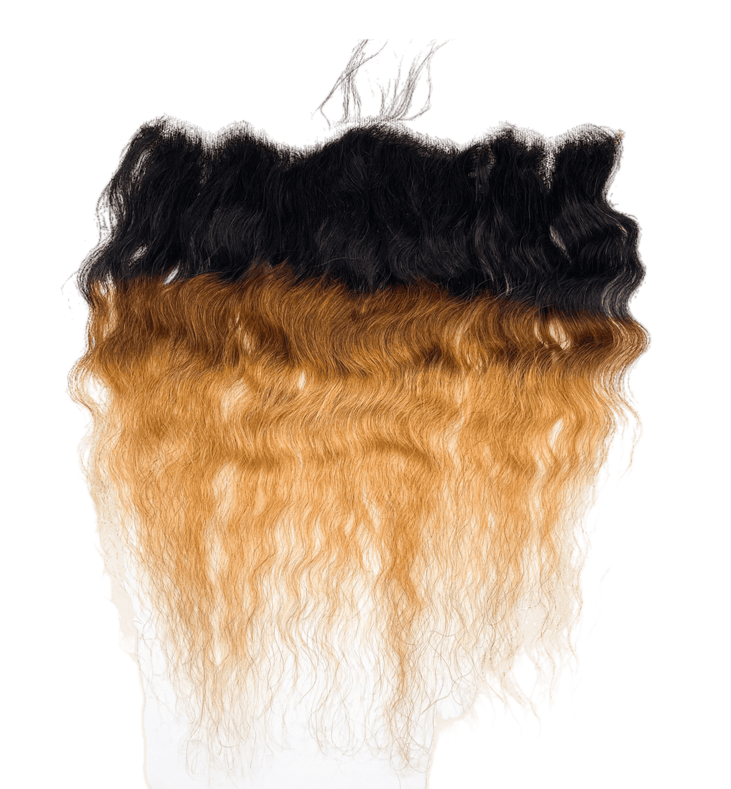 RIO Malaysian Frontal Ear to Ear 13x4, Gold