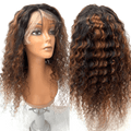 RIO Pineapple Human Hair Front Lace Wig