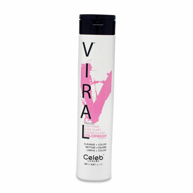 Celeb Luxury Viral Light Pink Colorwash Shampoo, 8.25 oz