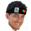 Portugal World Cup Soccer Headband - Vintage Collectible Official FIFA Licensed