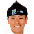 South Korea World Cup Soccer Headband - Vintage Collectible Official FIFA Licensed