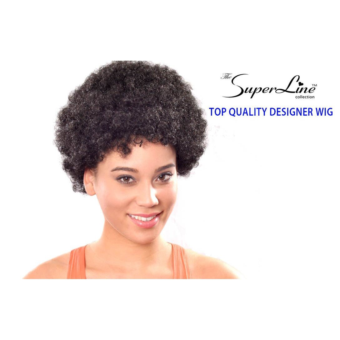 The Superline Collection® AFRO WIG® S-3  Color # 1