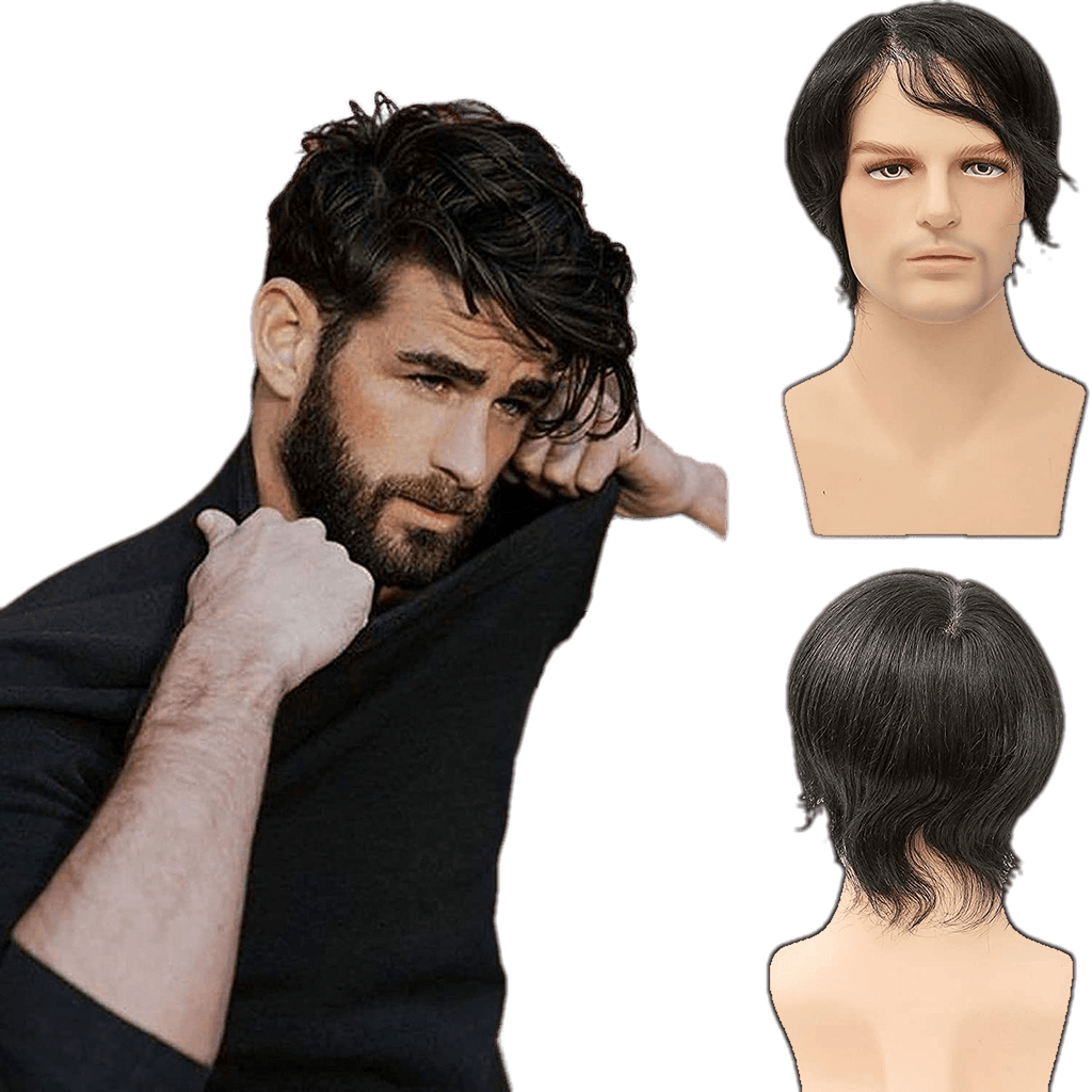 VIP Extensions Full Lace Toupee, 100% Human Hair