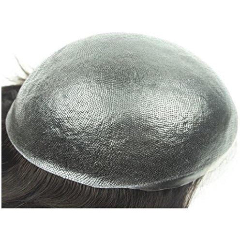 VIP Extensions Men's PU Skin Toupee, 100% Human Hair