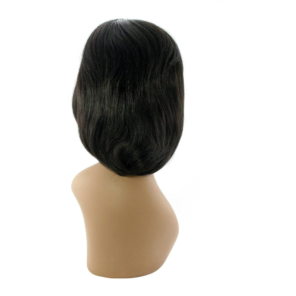 Unique's 100% Human Hair Half Wig / Mrs. Denmark Style